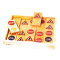 Domino Traffic Signs Wooden Toy