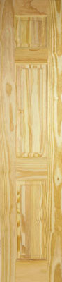 Unbranded DOOR CLEAR PINE 3 PANEL 78x15