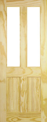 Unbranded DOOR CLEAR PINE RICHMOND UNGLAZED 78x27