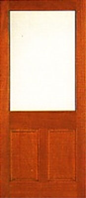 Unbranded DOOR HARDWOOD 2 x G 2 PANEL DOWEL 78x30