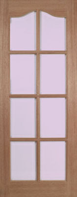 Unbranded DOOR HARDWOOD HAMLET UNGLAZED 78x24