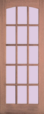 Unbranded DOOR HARDWOOD IMPERIAL GLAZED 78x27