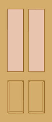 Unbranded DOOR HARDWOOD MALTON 78x30