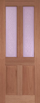 Unbranded DOOR HARDWOOD MALTON CLEAR 78x27