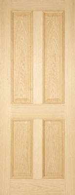 Unbranded DOOR OAK REGENCY 4 PANEL RAISED 78x24