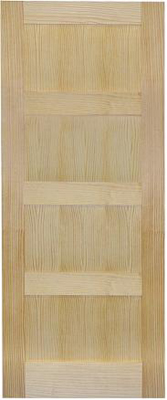 Unbranded Door Pine 4 Panel Solid 78x24