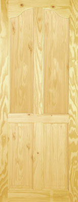 Unbranded DOOR SEMI CLEAR TUNIS 78x27