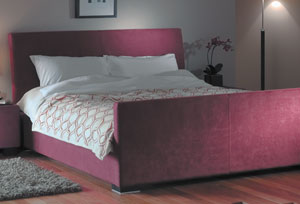Dorlux- Sensations-Sorrento- 5FT Modern Leather Bed