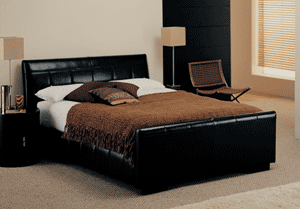 Dorlux- Valencia- 5FT Leather Bed