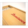 Unbranded Double 9 Dominoes in Wooden Box