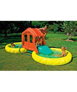Suitable for use with water and plastic balls. Capacity 600 litres. Takes approximately 6 minutes to