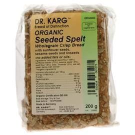 Unbranded Dr Karg Organic Spelt Wholegrain Crispbread - 200g
