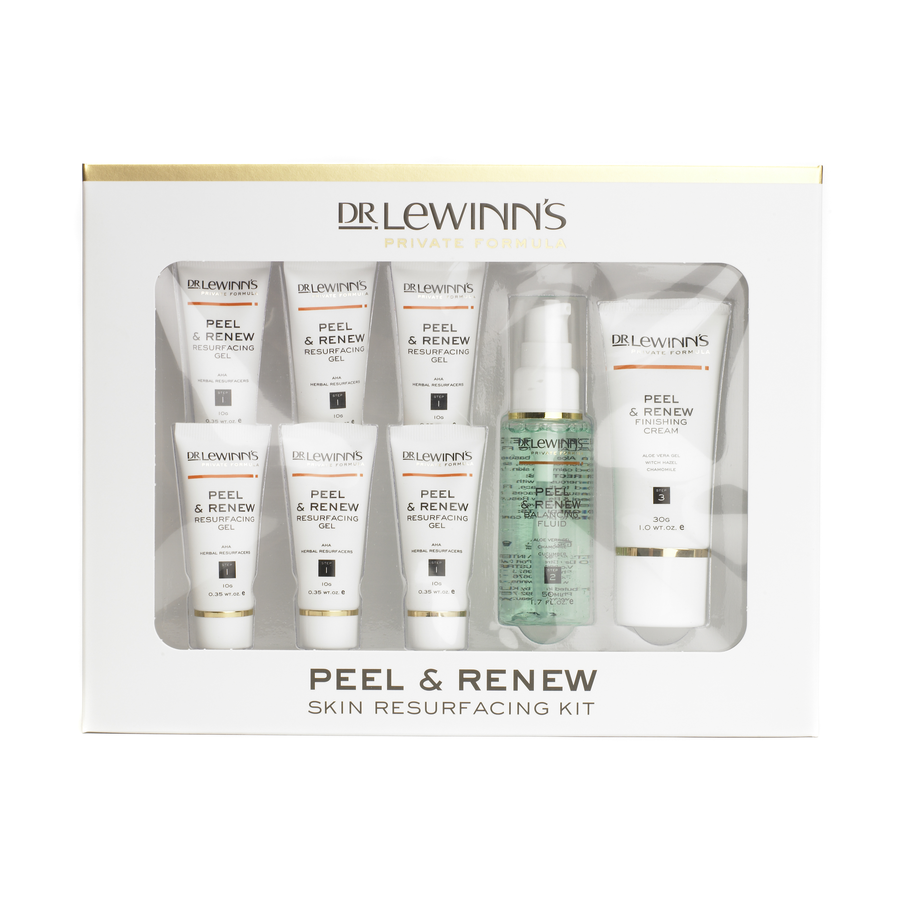 Unbranded Dr Lewinns Peel and Renew Skin Resurfacing Kit