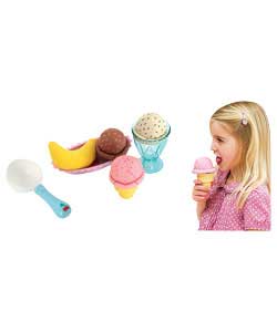 Unbranded Dream Town Cherry Blossom Stores Ice Cream Set