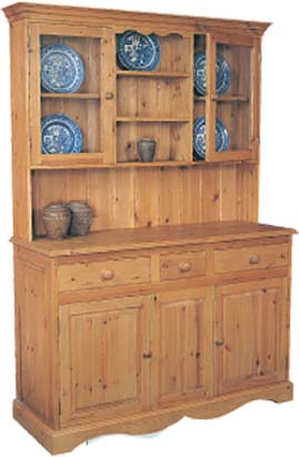 DRESSER GLAZED 3DWRS 2DRS