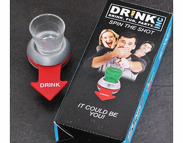 This Drink Inc Spin The Shot Drinking Game will go down very well at a party or even just an evening with friends.This fun drinking game is just like spin the bottle but there will be no kissing going on just shot drinking! Just fill up the shot glas