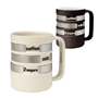 The Drink Selector Mug is a mug with a difference! Simply twist the stainless steel bands to reveal 