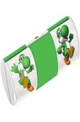 The Magic Tube Case protects your games and styli from damage and holds up to 4 games and 2 additional styli. The Magic Tube Case has two possible exterior designs - roll the lid around the base and watch as Peach magically changes to Yoshi. Official