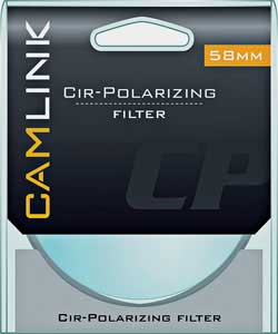 Unbranded DSLR 58mm Circular Polarizing Filter