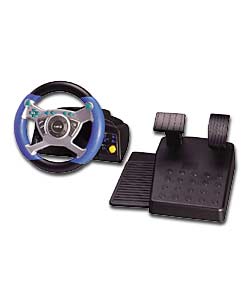 PS2/Gamecube Dual Format 10in Steering Wheel