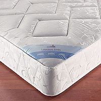 This medium loft dual spring mattress offers twice