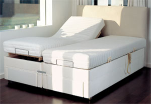 Dunlopillo- The Nouveau- Electrically Adjustable 5ft Bed (2 x 2ft 6 linked)