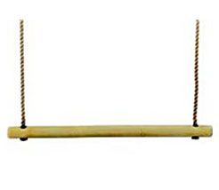 Do you remember wanting to play on the trapezes in a circus as a child? The Wooden Trapeze is for