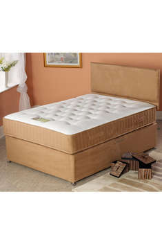 From the Luxury collection this elegant and supportive orthopaedic bed is covered in a faux suede fa