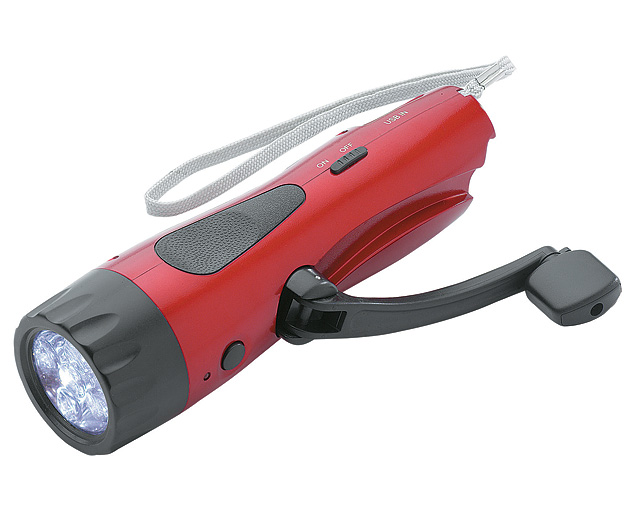 Unbranded Dynamo Torch Siren