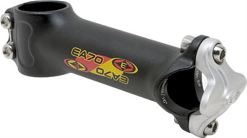 Super strong forged construction from lightweight Easton alloy with Easton’s DST stem cap for the