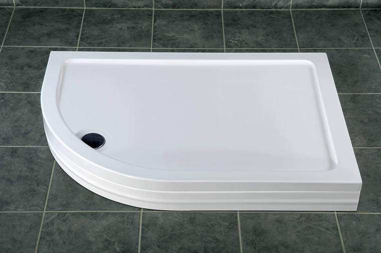 Unbranded EASYPLUMB 1200x900x140 Quadrant Shower Tray