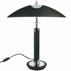 Ebony Table Lamp