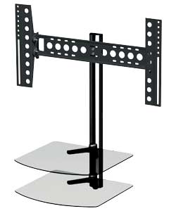 Suitable for TVs up to 46in.Max weight for brackets to support 45kg and AV equipment up to 15kg per 