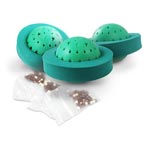 Ecoballs replace traditional washing powders and soaps used in your washing machine and are reusable