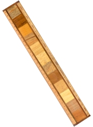 Ecological Collage Ruler - Wooden - 30cm