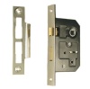 This is a bathroom mortice lock, to be used in conjunction with lever bathroom furniture. It measure