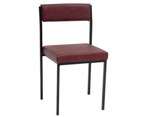 Unbranded Economy vinyl stacking chair