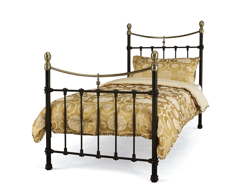 Unbranded Edwardian II Black Single Bedstead