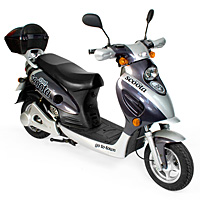 Unbranded Ego Electric Street Scoota (Red   Registration)