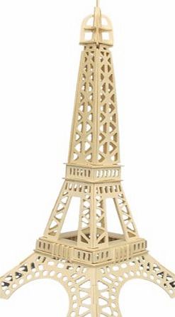 Unbranded Eiffel Tower - Woodcraft Construction Kit- Quay