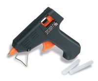 Handy 240v electric hot glue gun for an accurate, professional finish. Comes complete with 2 glue