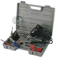 230V. Quality Soldering Kit supplied in a carry case