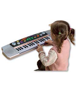 This keyboard is especially designed for kids to cultivate their love of music.Be a singer with