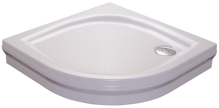 Unbranded Elipso Raised Quarter Circle Shower Tray with Panel (PAN-80)