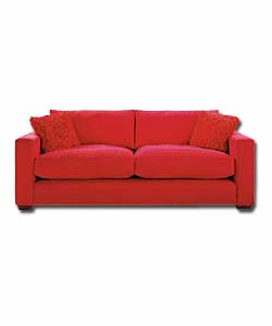 Emma Large Red Sofa