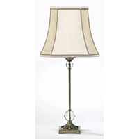Unbranded EN91284/CAMILLA 14 - Antique Brass Table Lamp