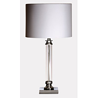 Unbranded EN91288 - Glass Table Lamp Pair