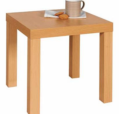 Unbranded End Table - Beech Effect