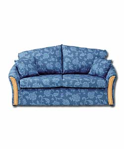 Epsom Large Blue Sofa