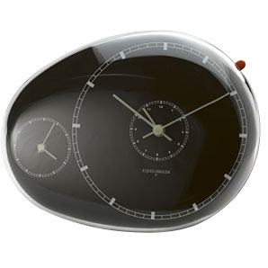 Designed by Sebastian Conran, this clock manages t